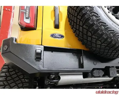 Rock Hard 4x4 Aluminum Patriot Series Rear Bumper for Ford Bronco 6G 2021+ - RH-60340